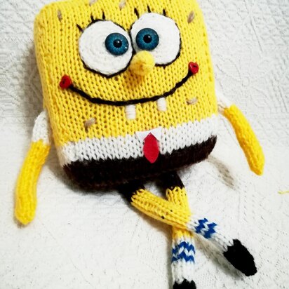 Knitted SpongeBob
