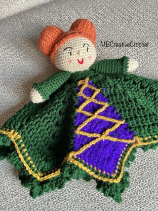 Witchy Lovey Orange Hair Crochet pattern by MBCreativeCrochet