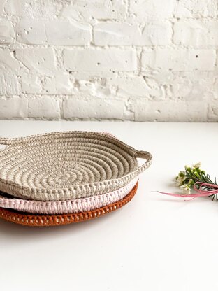 Skye Linen Basket