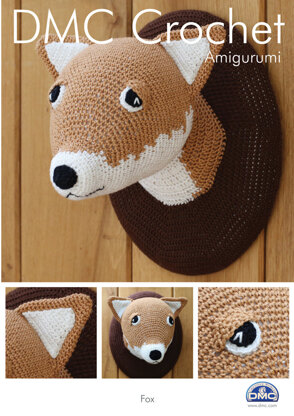Fox Toy in DMC Petra Crochet Cotton Perle No. 3 - 15274L/2
