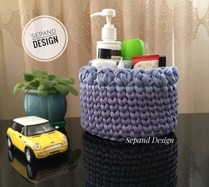 Zpagetti (t shirt) yarn basket- Beauty Edge