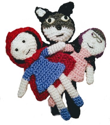 Little Red Riding Hood Rag Dolls