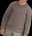 Gray Diamond Raglan Sweater