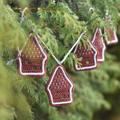 Gingerbread house ornament