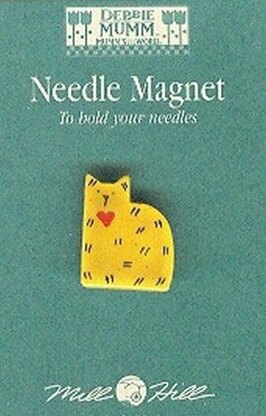  Wichelt Gold Quilt Cat Needle Magnet