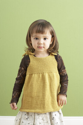 Tea Party Top in Lion Brand Cotton-Ease - 90212AD