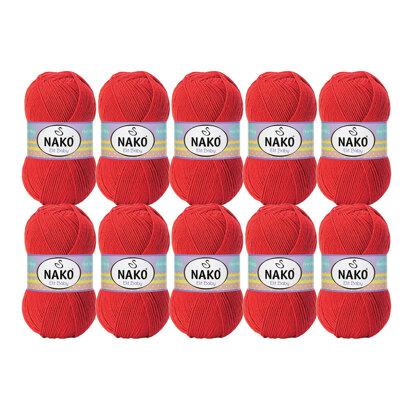 Nako Elit Baby DK Anti-Pill 10 Ball Value Pack