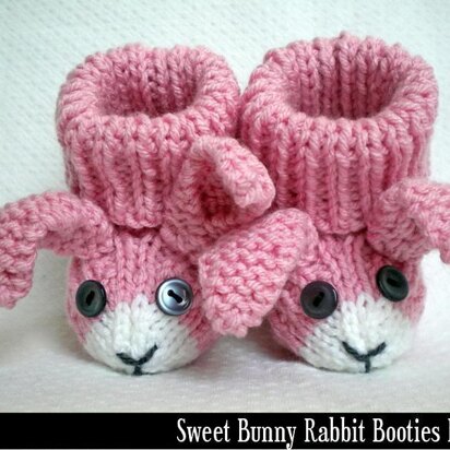 Sweet Bunny Rabbit Booties