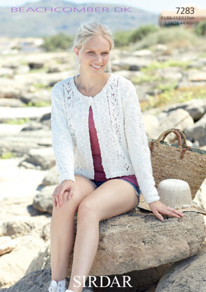 Cardigans in Sirdar Beachcomber DK - 7283