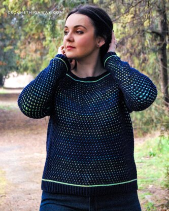 Aries Sweater Crochet pattern by CrochetHighway LoveCrafts