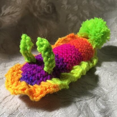 Amigurumi Sea Slug (Nudibranch)