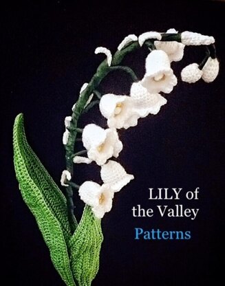 Lily of the valley Crochet pattern by GBCROCHETPATTERNS