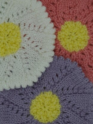 PDF Pretty Daisy Coaster Set Knitting Patterns