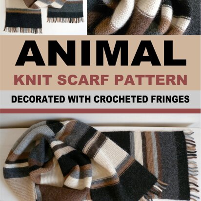 Animal scarf