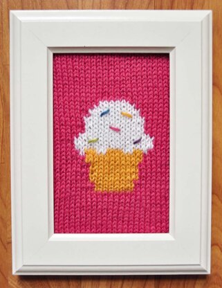 Sweet Treats Knitted Wall Art