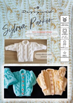 "Sylvia Parker" Aran Pattern for Baby