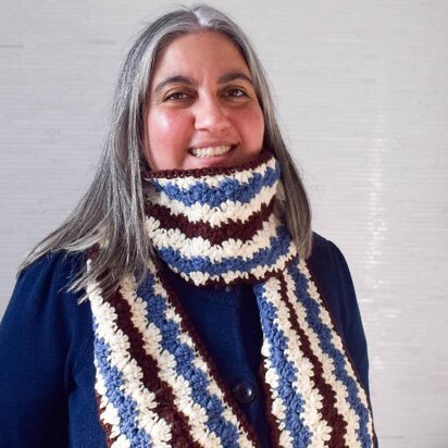 Chevron Shell Scarf