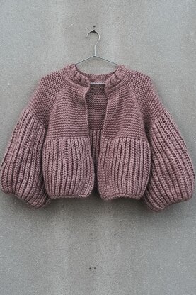 Pink sheep cardigan