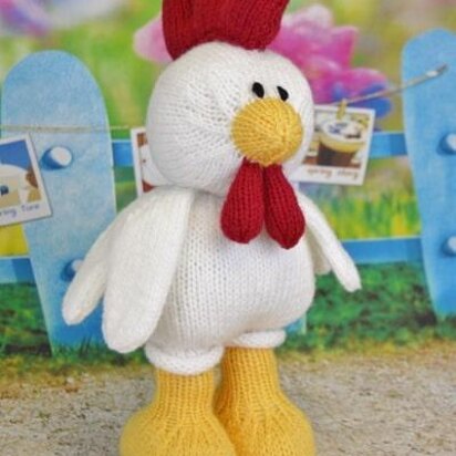 Roo the Rooster - knitting pattern