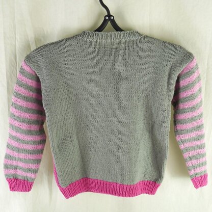 Cat and Mouse Sweater in Cascade Yarns Sarasota - DK601 - Downloadable PDF