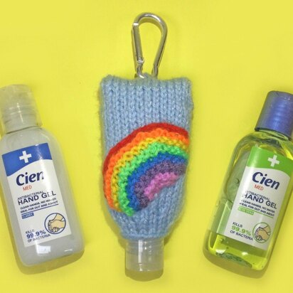 Rainbow Sanitizer Bottle Cover