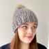 “Still Sea” Pompom Hat