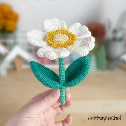 Bumble Blossom Anemone Amigurumi Crochet Pattern