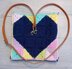 Patchwork Heart Messenger Bag