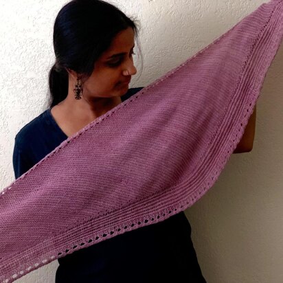 Nila Shawl - knitting pattern