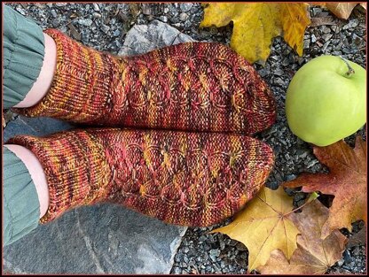 Apple Tree Socks
