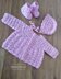 Seashells Baby Cardigan Set