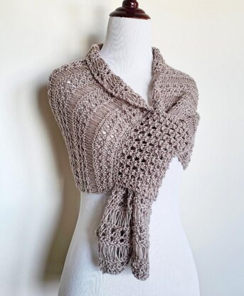 Blissful Dropped Stitch Scarf