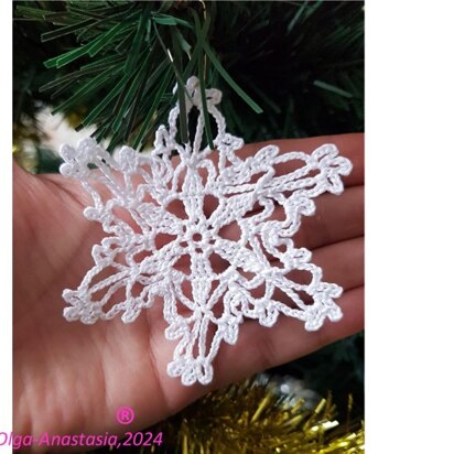 Crochet snowflake 86