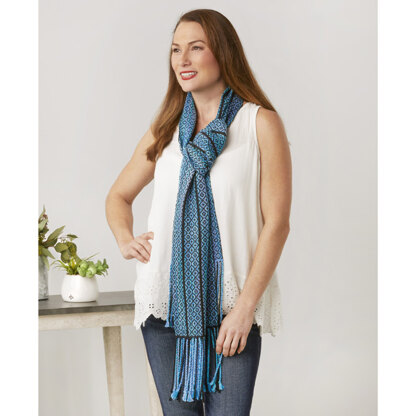 Valley Yarns #158 Blue Highways Scarf PDF