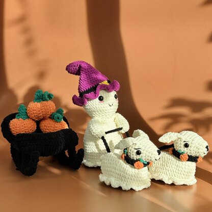 Bundle 5 in 1 Halloween Crochet Pattern