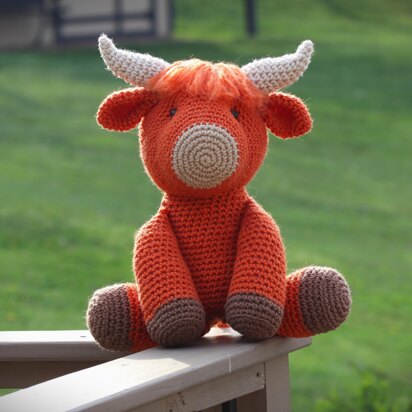 Harry the Highland Cow Amigurumi