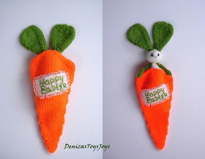 Easter Bunny in а carrot cozy