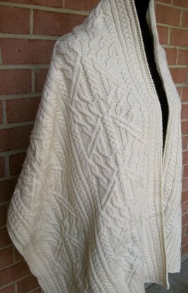 Limerick Cabled Shawl