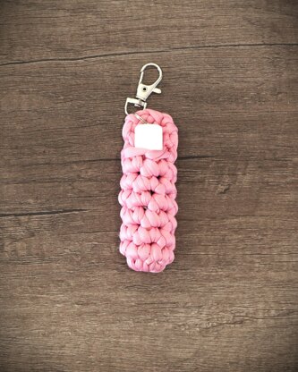 Chapstick Holder Keychain