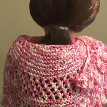 Jasmine Doll Shawl