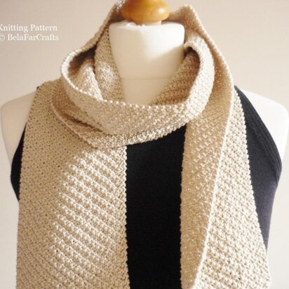 Cotton Rib Scarf