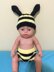 Adorable Bumble Bee Newborn Baby Outfit Pattern