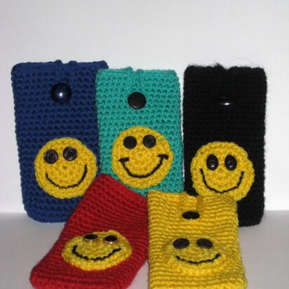 Iphone cover smiley face