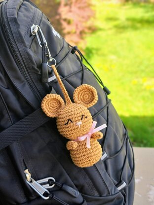 Mouse Backpack / Keychain Charm