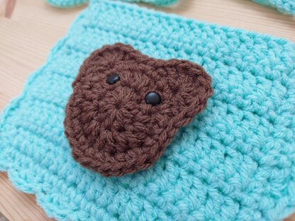 Crochet Pattern - Bear Purse