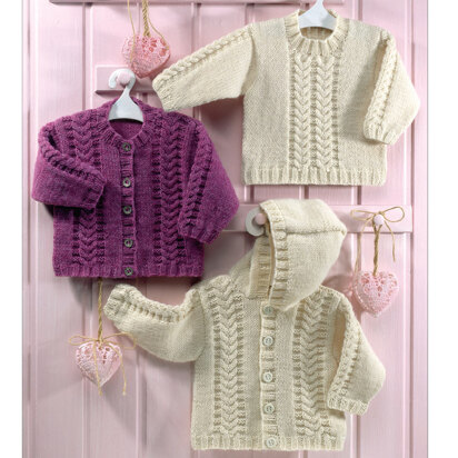 Jackets and Sweater in Sirdar Snuggly DK - 3084 - Downloadable PDF