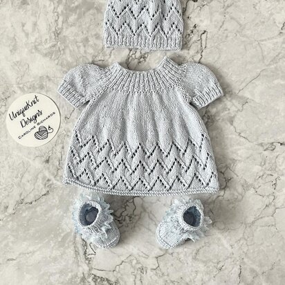 'Maggie' Dress set - knitting pattern