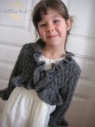 Gabriella - Girl's Romantic Cable Bolero