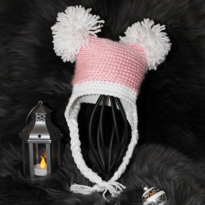 Quinn Double Pompom Hat