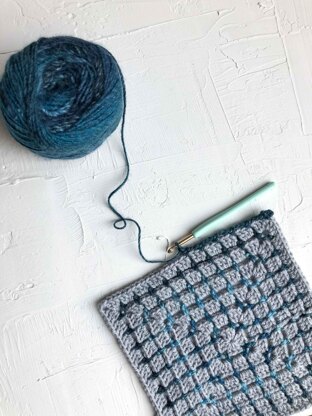 Prism Block Stitch Blanket.